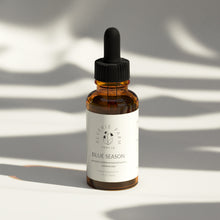 Blue Season, Herbal Tincture Blend to promote a balanced mood with St. Johns Wort & Milky Oats