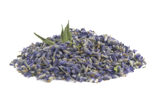 Lavender dried herb, organic Lavandula angustifolia dried flower and leaf