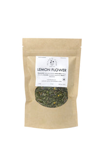 Lemon Flower: Herbal Tea with Chamomile, Lemon Balm, Lavender, Stevia USA organic farm grown