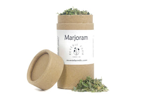 Herbal Sampler Gift- Culinary: Oregano, Thyme, Lovage, Marjoram, eco-friendly recyclable organically grown on farm