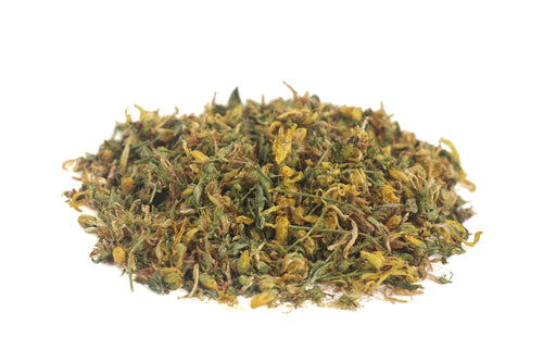 St. John's Wort dried herb, Hypericum perforatum sustainable USA grown flowering tops