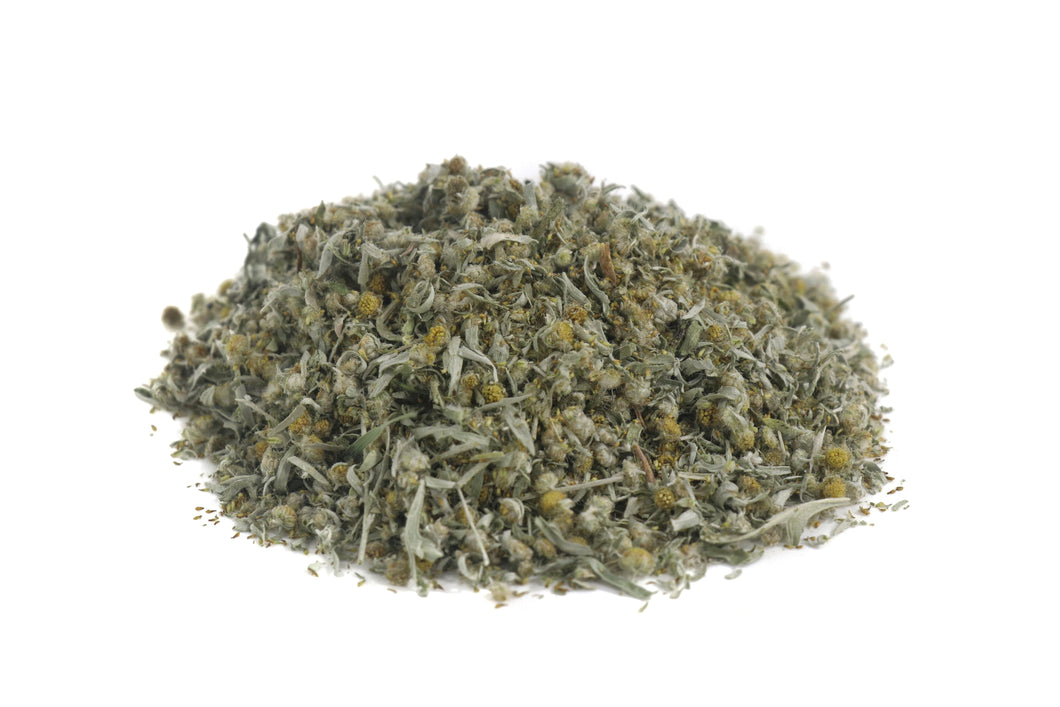 Wormwood dried herb, organic bulk Artemisia absinthium