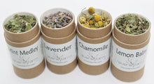 Wellness Herbs Gift- CALM for stress, anxiety: Lavender, Chamomile,Mint Medley,Lemon Balm, eco-friendly recyclable organically grown USA