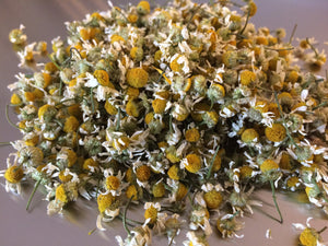 Chamomile Glycerite, Matricaria recutita organic flowers