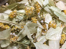 Linden (Lime) blossoms, dried Tilia cordata sustainable USA grown 1 oz.